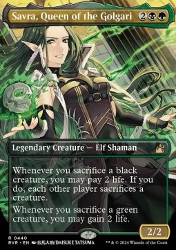 Savra, Queen of the Golgari (V.2)