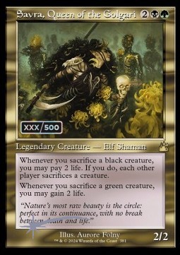 Savra, Queen of the Golgari (V.3)