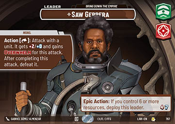 Saw Gerrera, Bring Down the Empire (V.2)