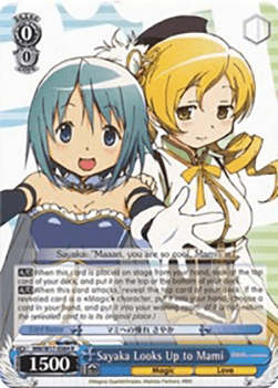 Sayaka Looks Up to Mami