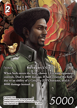 Sazh (26-007) (V.2)