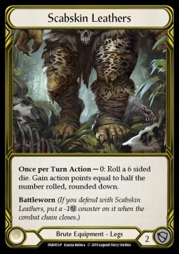 Scabskin Leathers (Cold Foil Golden)