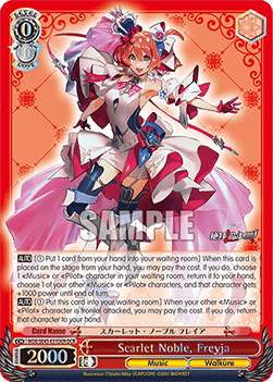 Scarlet Noble, Freyja (V.2 - Feature Rare)