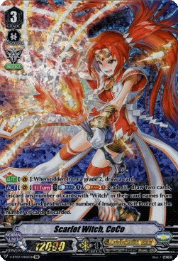 Scarlet Witch, CoCo [V Format] (V.2 - Feature Rare)
