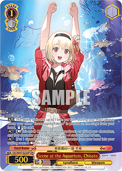 Scene at the Aquarium, Chisato (V.2 - Feature Rare)