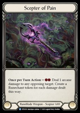 Scepter of Pain (Cold Foil)