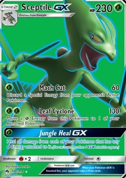 Sceptile GX  (LOT 196)