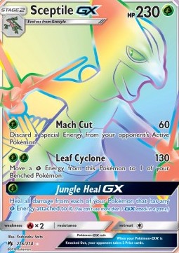Sceptile GX  (LOT 216)