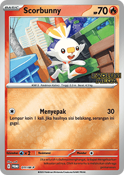 Scorbunny  (M-P/ID 011)