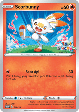 Scorbunny  (S-P/ID 018)