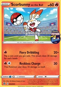 Scorbunny on the Ball  (FUT20 004)