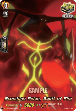 Scorching Reign, Spirit of Fire [D Format] (V.2 - Feature Rare)