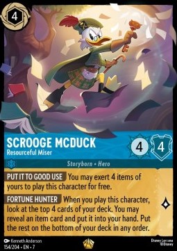 Scrooge McDuck - Resourceful Miser