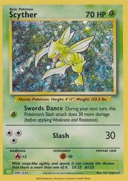 Scyther  (CLV 006)