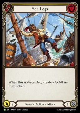 Sea Legs (Cold Foil)
