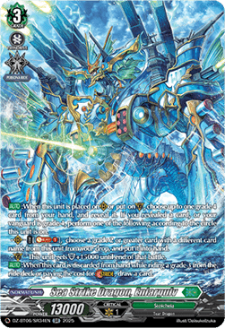 Sea Strike Dragon, Enlargulv [D-Format] (V.2 - Silver Rare)