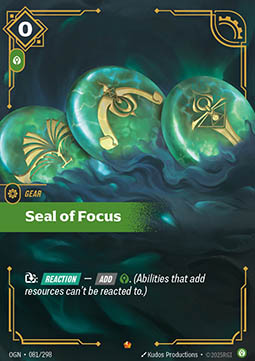 Seal of Focus