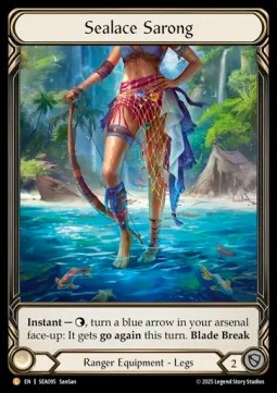 Sealace Sarong (Extended Art Cold Foil)