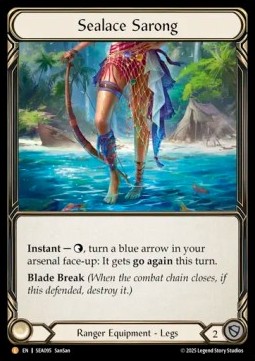 Sealace Sarong (Rainbow Foil)