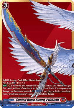 Sealed Blaze Sword, Prithivih [D Format]