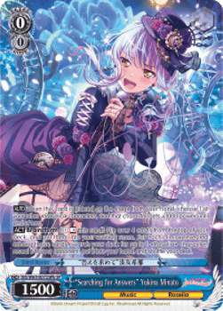 "Searching for Answers" Yukina Minato (V.3 - Special Rare)