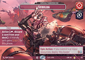 Sebulba, Especially Dangerous Dug (V.2)