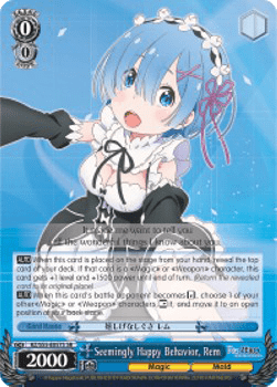 Seemingly Happy Behavior, Rem (V.2 - Super Rare)