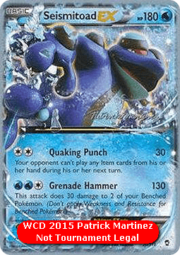 Seismitoad EX  (WCD15 FFI 20)