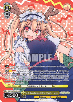 Self-Proclaimed Best Maid, Tohru (V.2 - Overframe Rare)