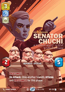 Senator Chuchi, Voice for the Voiceless (V.4)