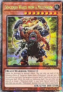 Sengenjin Wakes from a Millennium (V.2 - Quarter Century Secret Rare)