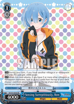 Sensing Surreptitiously, Rem (V.1 - Double Rare)