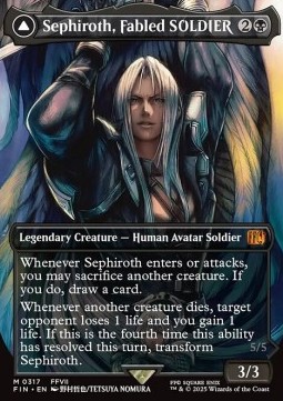 Sephiroth, Fabled SOLDIER // Sephiroth, One-Winged Angel (V.1)