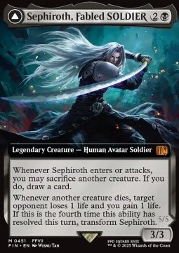 Sephiroth, Fabled SOLDIER // Sephiroth, One-Winged Angel (V.3)