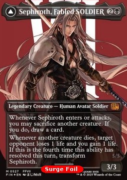 Sephiroth, Fabled SOLDIER // Sephiroth, One-Winged Angel (V.4)