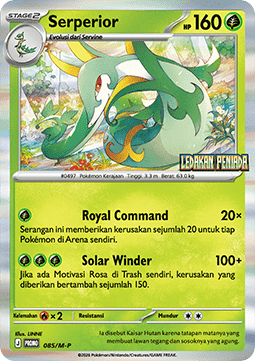 Serperior  (M-P/ID 085)