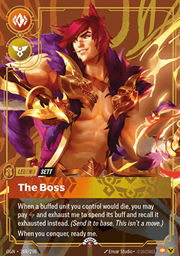 Sett, The Boss