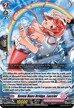 Seven Hues Bridge, Lucciel [D-Format] (V.1 - Triple Rare)