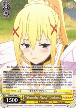 "Shameful Abuse" Darkness