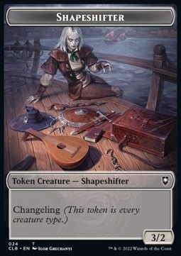 Shapeshifter Token (C 3/2) // Shapeshifter Token (U 2/2)