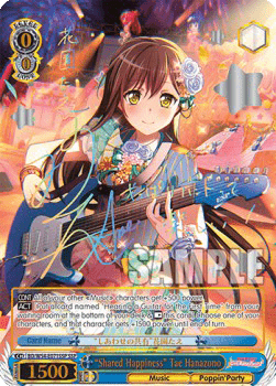 "Shared Happiness" Tae Hanazono (V.4 - Super Special Rare)