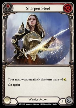 Sharpen Steel (Red) (Rainbow Foil)