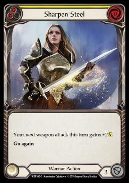 Sharpen Steel (Yellow) (Rainbow Foil)