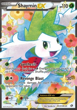 Shaymin EX  (LTR RC21)
