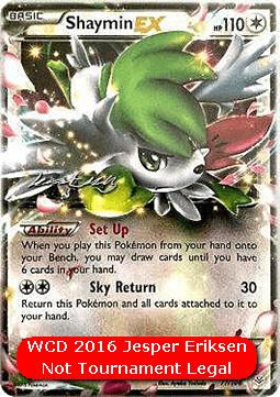 Shaymin EX  (WCD16 ROS 77)