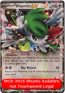Shaymin EX  (WCD16 ROS 77)