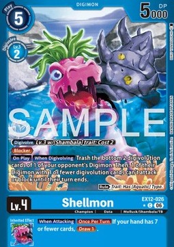 Shellmon (EX12-026) (V.2)