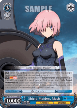 Shield Maiden, Mash (V.2 - Super Rare)