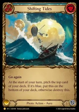 Shifting Tides (Cold Foil)