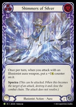 Shimmers of Silver (Cold Foil)